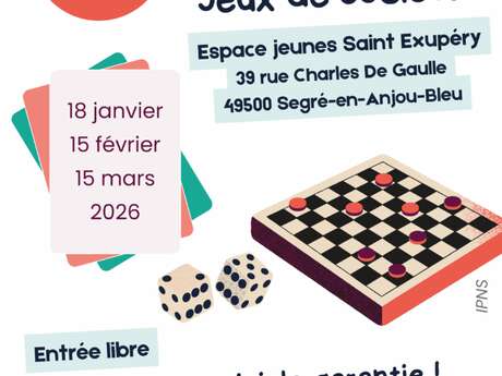 Soirée jeux de plateaux - Segré