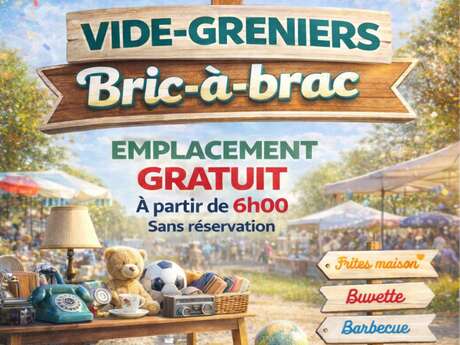 Vide-grenier et bric-à-brac de Bouër