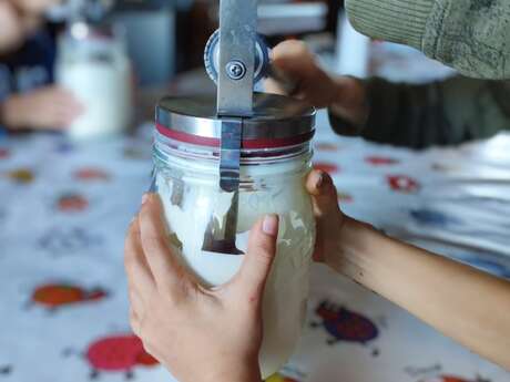 Atelier - Fabrique ton beurre !