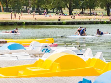 Location de pédalos