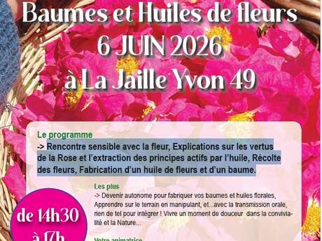 "Baumes et huiles de fleurs" - Nature et Simples