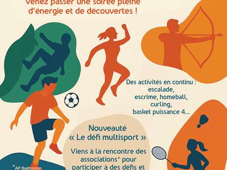 Soirée sportive - Quinzaine du sport - Ombrée d'Anjou