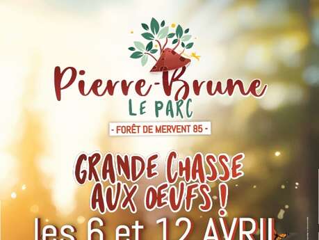 Chasse aux oeufs au Parc de PIERRE-BRUNE