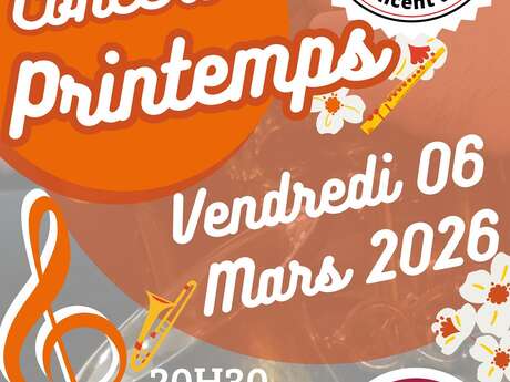 Concert de printemps de la Musique de Saint Vincent-des-Prés