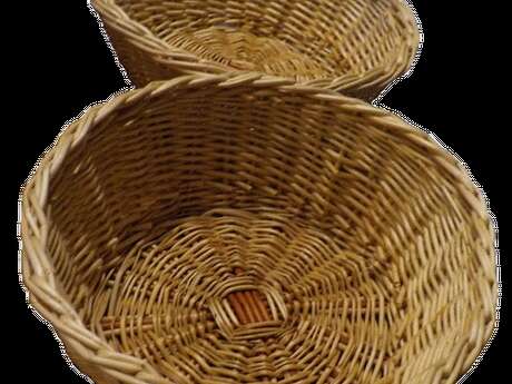 Création d'une corbeille: Le panier rond