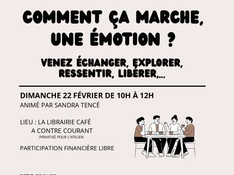 ATELIER BIEN ÊTRE à la librairie-café A Contre Courant