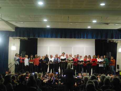 Concert des ensembles vocaux - École de musique de l'Anjou bleu - Pouancé