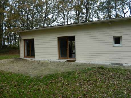 Gîte endroit boisé