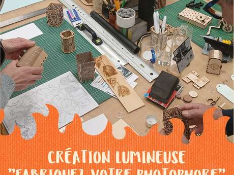 Tout Feu Tout Flamme 2026 - Création lumineuse : fabriquez votre photophore au Fablab !