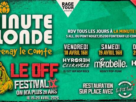 Le OFF "Festival On n'a plus 20 ans" - La Minute Blonde