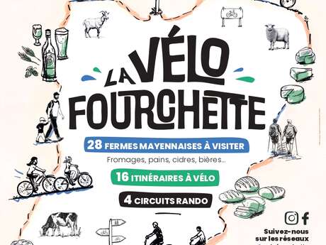 La Vélo Fourchette : boucle 16
