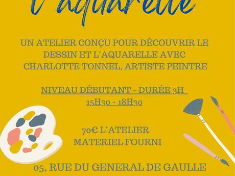 Atelier d'initation à l'aquarelle