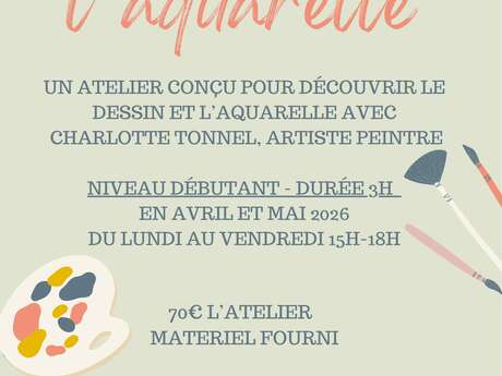 Atelier d'initiation à l'aquarelle