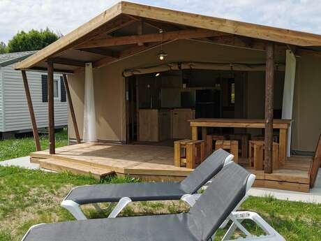 Cotton Lodge au camping Au Bord du Loir