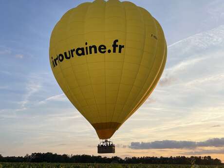 Vol en montgolfière avec Air Touraine