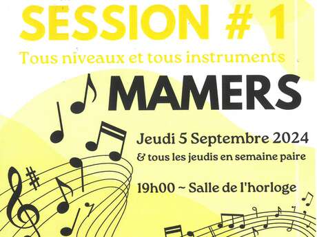 JAM SESSION : IMPROVISATION D'INSTRUMENTS / SESSION #1