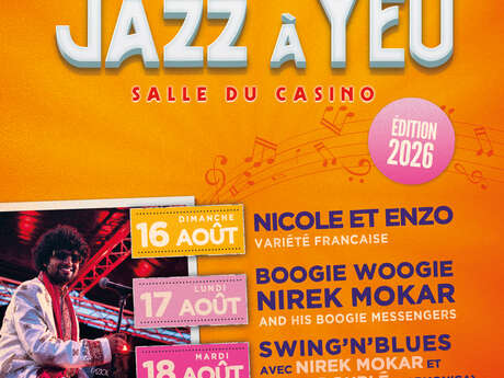 Jazz à Yeu - SWING'N'BLUES avec Nirek Mokar et Kevin Doublé (Harmonica et chant)