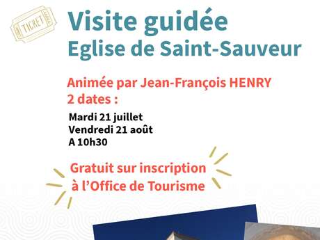 Visite guidée de l'Eglise de Saint sauveur
