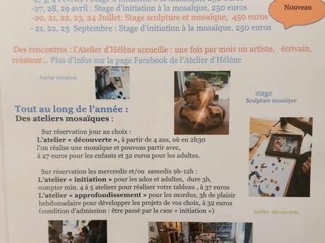 Stage d'initiation à la mosaïque