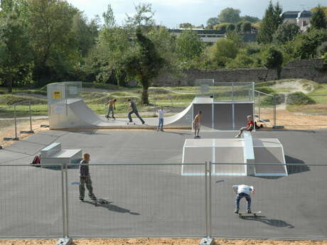Skate park à Baugé