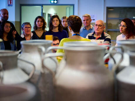 Visite guidée de La Cité du Lait