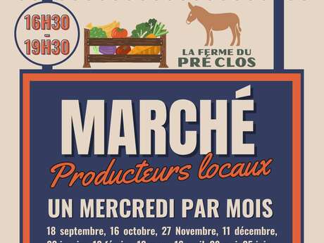 MARCHÉ DE PRODUCTEURS À LA FERME