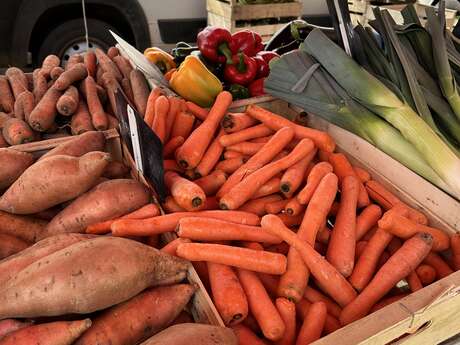 Marché "au champ" de Montflours