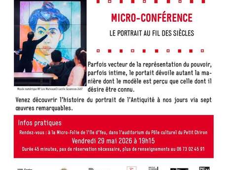 Micro-Conférence - LE PORTRAIT AU FIL DES SIÈCLES