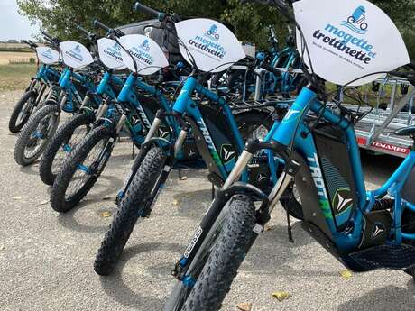 Mogette et trottinette - départ du Mazeau