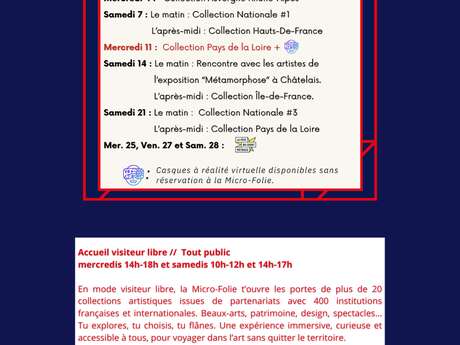Les expositions de la Micro-Folie - Médiathèque de Segré