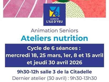 Animation Seniors : Ateliers nutrition