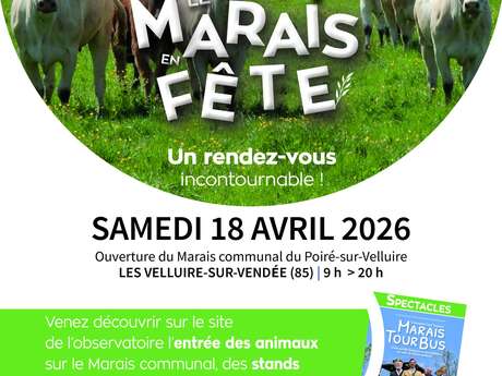 Le marais en fête : Ouverture du communal du Poiré-sur-Velluire