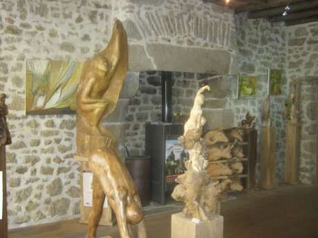 SCULPTEUR SUR BOIS - ALAIN LEGROS