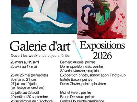 Exposition à la Galerie l'Aquarelle