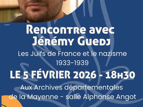 Rencontre avec Jérémy Guedj, auteur de "Les juifs français et le nazisme, 1933-1939"