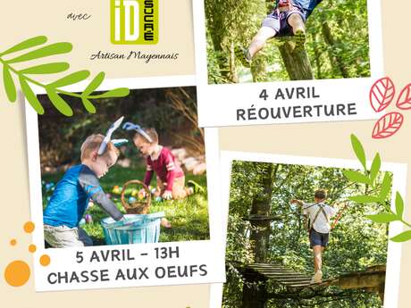 Réouverture et chasse aux oeufs