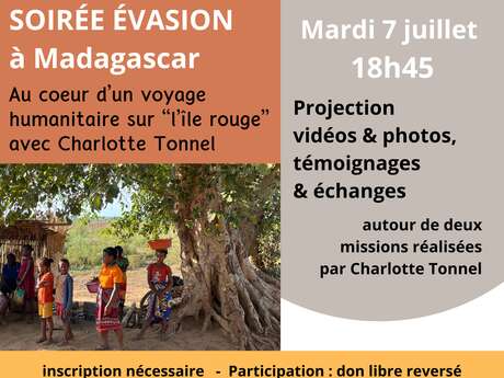 SOIRÉE EVASION de la librairie-café A Contre Courant