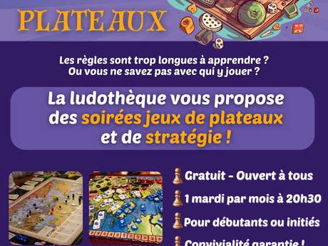 Soirée jeux de plateaux - Le Lion d'Angers