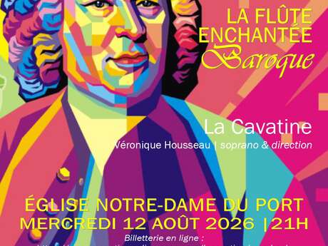 Concert de La Cavatine : LA FLUTE ENCHANTEE BAROQUE, BACH