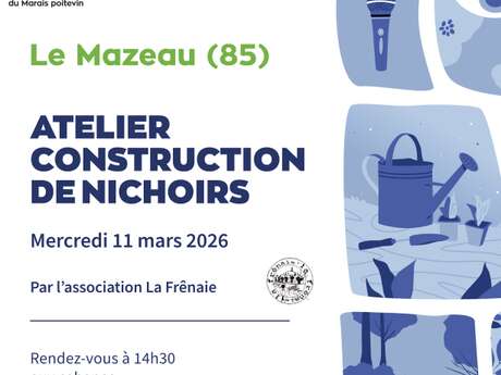 Atelier de construction de nichoirs