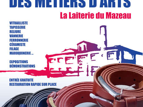 JOURNÉES EUROPÉENNES DES MÉTIERS D'ART A LA LAITERIE DU MAZEAU