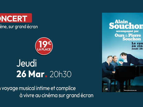 Alain Souchon - Concert au cinéma