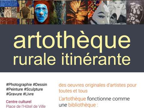 Artothèque : exposition itinérante