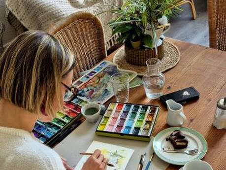 Atelier d'aquarelle