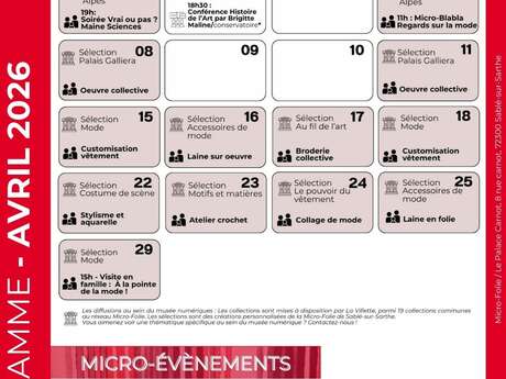 Avril à la Micro-Folie !