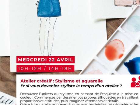 Atelier créatif : stylisme et aquarelle