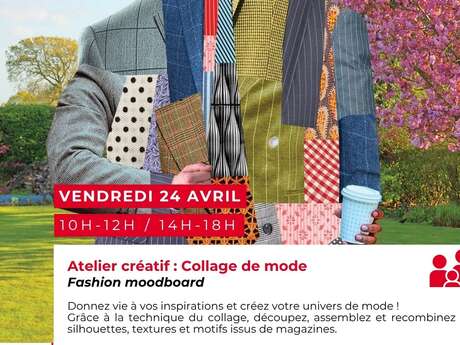 Atelier créatif : collage de mode