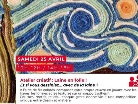 Atelier créatif : Laine en folie