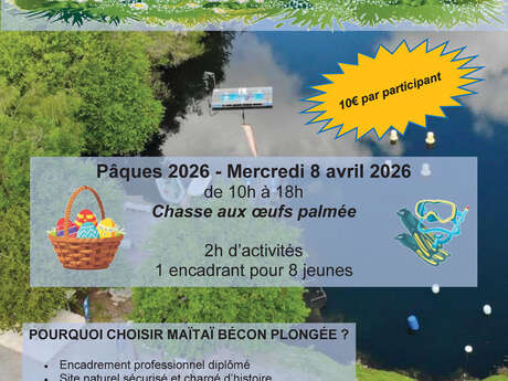 Chasse aux oeufs palmée - Bécon-Les-Granits