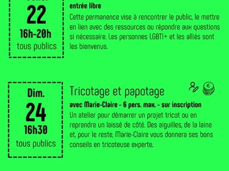 Tricotage et papotage